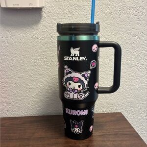 Sanrio Kuromi Black and Pink Tumbler